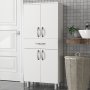 HANAH HOME Kupatilski ormarić Arizona 4 Kapak White - slika 1