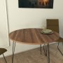 HANAH HOME Sto Sandalf Walnut - slika 3