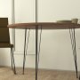 HANAH HOME Sto Sandalf Walnut - slika 4