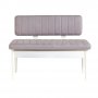 HANAH HOME Klupa Vina Bank Soho White - slika 1
