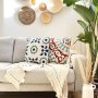 WALLXPERT Dekorativne jastučnice Loseta Punch Pillow Set Cover - slika 1