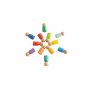 HANAH HOME Drvena igračka Waldorf Rainbow Baby - slika 4