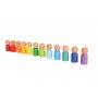 HANAH HOME Drvena igračka Waldorf Rainbow Baby - slika 1