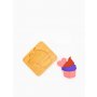 HANAH HOME Drvena igračka Cupcake - slika 2