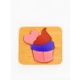 HANAH HOME Drvena igračka Cupcake - slika 1
