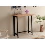 HANAH HOME Pomoćni stočić Ebruli Atlantic Pine Black - slika 1