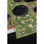 HERMIA Nadstolnjak Green Flower 45 x 150 - slika 1