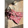 HERMIA Set kuhinjskih krpa Burdungy Flower 50 x 70 - slika 1