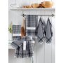 HERMIA Set kuhinjskih krpa Potikareli Black - slika 1