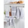 HERMIA Set kuhinjskih krpa Potikareli Grey - slika 1