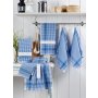 HERMIA Set kuhinjskih krpa Potikareli Blue - slika 1