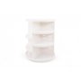HERMIA Organizer za šminku 980302 White - slika 4
