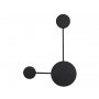 RABALUX Zidna lampa Amadeo crna 6258 - slika 1