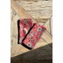 HERMIA Set salveta Burgundy Flower 45 x 45 - slika 2