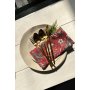 HERMIA Set salveta Burgundy Flower 45 x 45 - slika 1