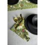 HERMIA Set salveta Green Flower 45 x 45 - slika 2