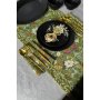 HERMIA Set salveta Green Flower 45 x 45 - slika 5