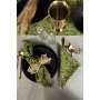 HERMIA Set salveta Green Leaf 45 x 45 - slika 2