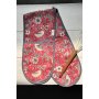 HERMIA Rukavice za rernu Burgundy Flower - slika 5