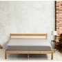 HANAH HOME Bračni krevet Letto 160 Light Brown - slika 2