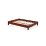HANAH HOME Bračni krevet Loft 120 Hazelnut - slika 3