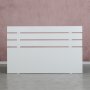 HANAH HOME Uzglavlje za krevet Fuga 140LK Shiny White - slika 1