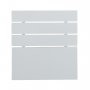 HANAH HOME Uzglavlje za krevet Fuga 90LK Shiny White - slika 2
