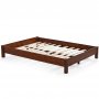 HANAH HOME Krevet Loft 90 Walnut - slika 3