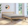 HANAH HOME Krevet Letto Lacquared 90 Light Brown - slika 1