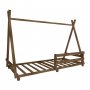 HANAH HOME Krevet Panda Walnut - slika 4