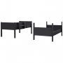 HANAH HOME Krevet na sprat Asya Y Anthracite Walnut - slika 4