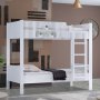 HANAH HOME Krevet na sprat Asya White - slika 1