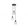 RABALUX Visilica Jarina 3x40W crna 5333 - slika 1