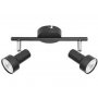 RABALUX Spot svetlo Konrad 2x50W crno 5323 - slika 1
