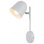 RABALUX Zidna lampa Egon bela 5243 - slika 1
