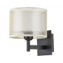 RABALUX Zidna lampa Aneta crna 5093 - slika 1