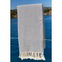 L`ESSENTIEL MAISON Peškir za plažu Likya Grey - slika 1