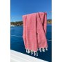 L`ESSENTIEL MAISON Peškir za plažu Likya Red - slika 2