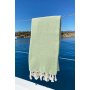L`ESSENTIEL MAISON Peškir za plažu Likya Walnut Green - slika 1