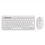 LOGITECH Pebble2 Wireless Combo US tastatura + miš bela - slika 1