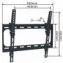 LINKOM TV nosač TILT 32''- 55''do 40kg Vesa 400*400 (761) - slika 1
