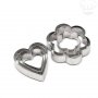 Nava Kalupi za kolačiće inox 6 oblika NV10-186-024 - slika 1