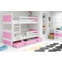 BALOO Bonny Krevet Na Sprat 190X80 Belo - Rozi (8446) - slika 1