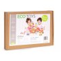 ECO TOYS Edukativne drvene kocke set - CANDY CITY 116kom - slika 3