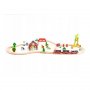ECO TOYS Drveni voz set na baterije ( HM180995 ) - slika 1
