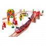 ECO TOYS Drveni voz set na baterije ( HM180995 ) - slika 2