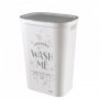 CURVER Koš za veš 60L Infinity, Wash Me - slika 1