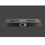 LOGILINK Ventilator panel sa 2 ventilatora i termostatom, 1U, 465 x 220, crni (4780) - slika 3