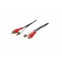 LOGILINK Audio kabl 2xRCA/M - 2xRCA/F 5.0 m (4027) - slika 1