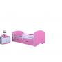 BELLA LUNI HAPPY III Krevet sa fiokom i dušekom 160x80 roze - slika 1